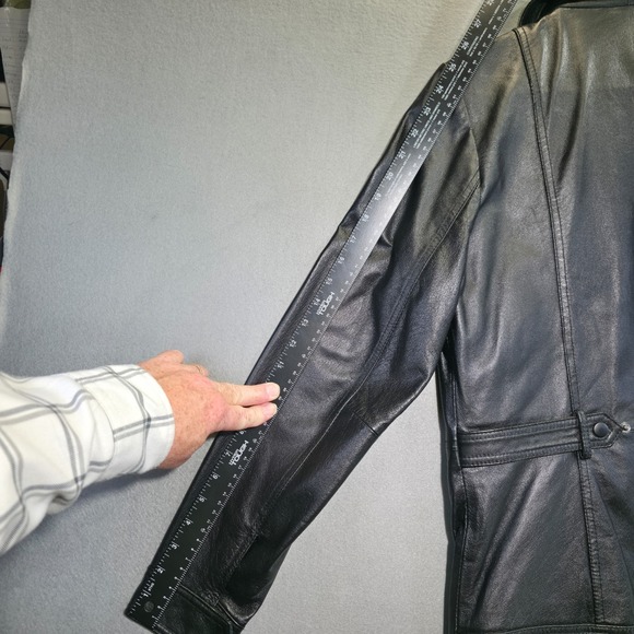 NRA Women's Authentic Gear Concealed Carry Leather Jacket Size Small - Picture 11 of 11